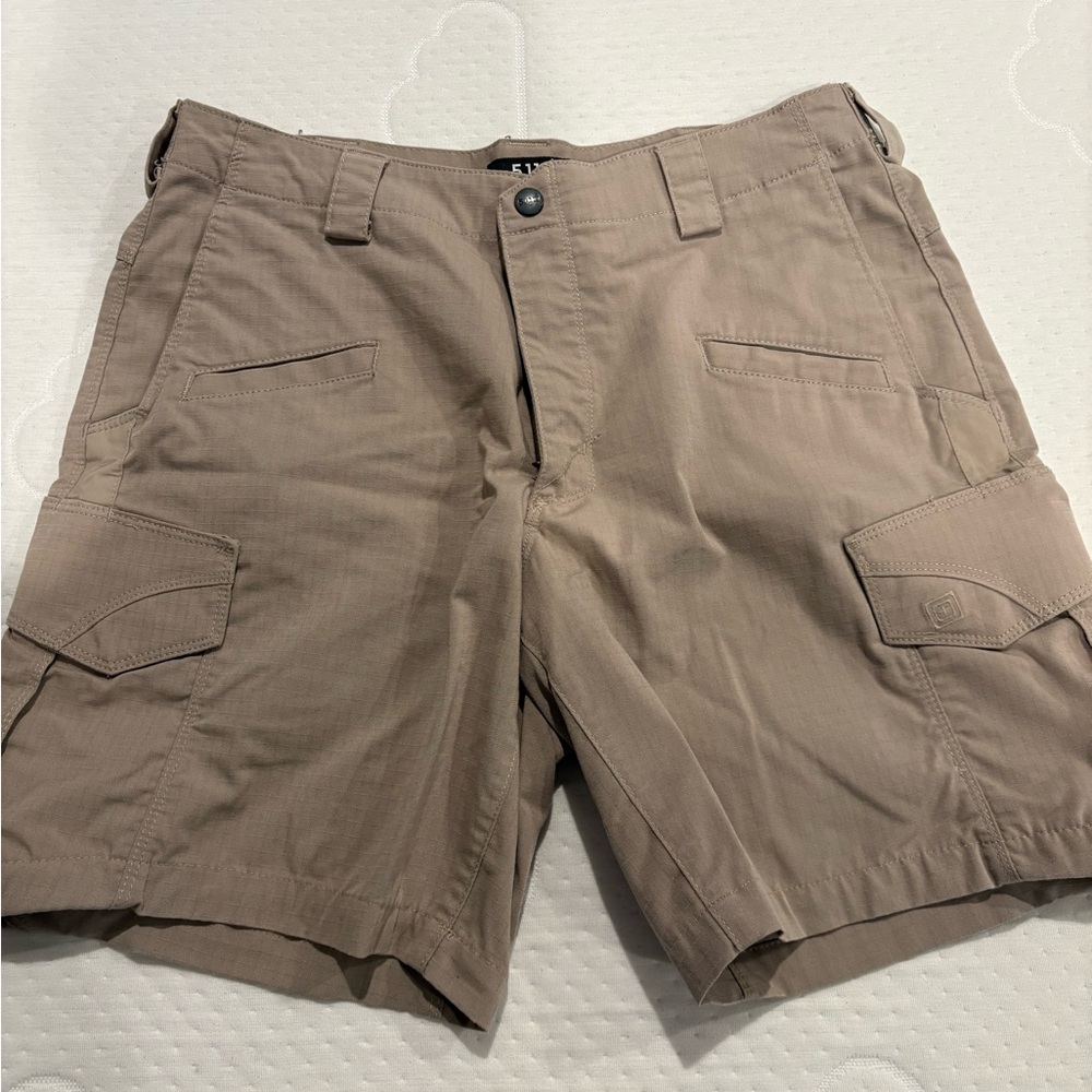 5.11 Men's Tan Cargo Shorts